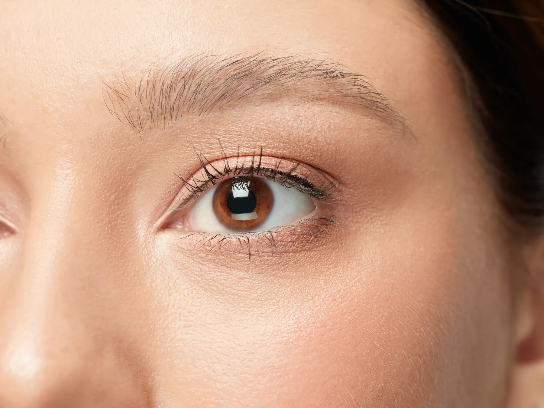woman's eye skincare